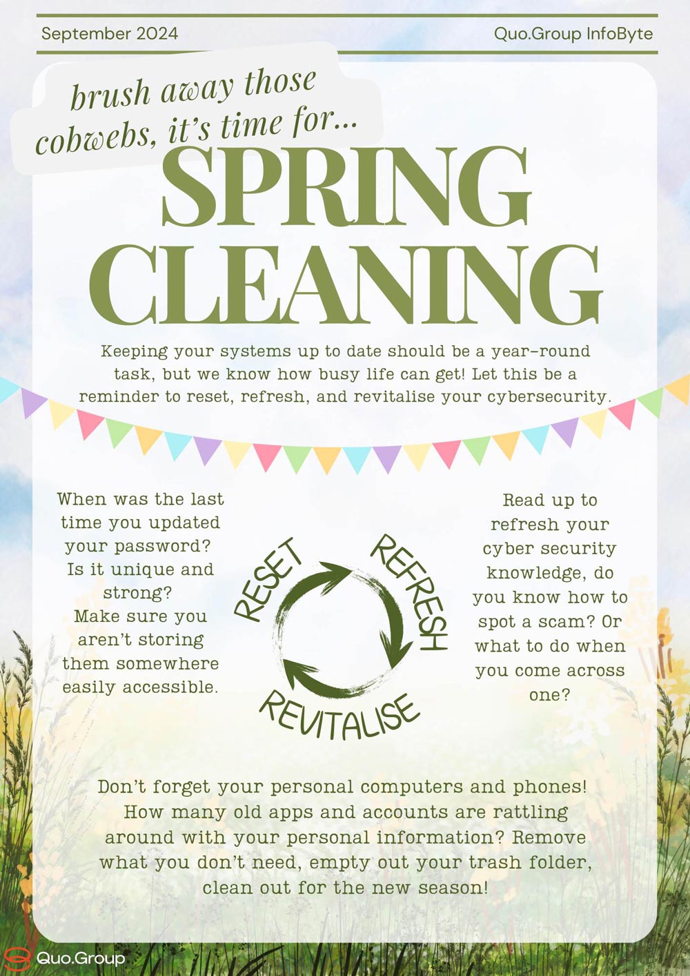 Digital spring clean