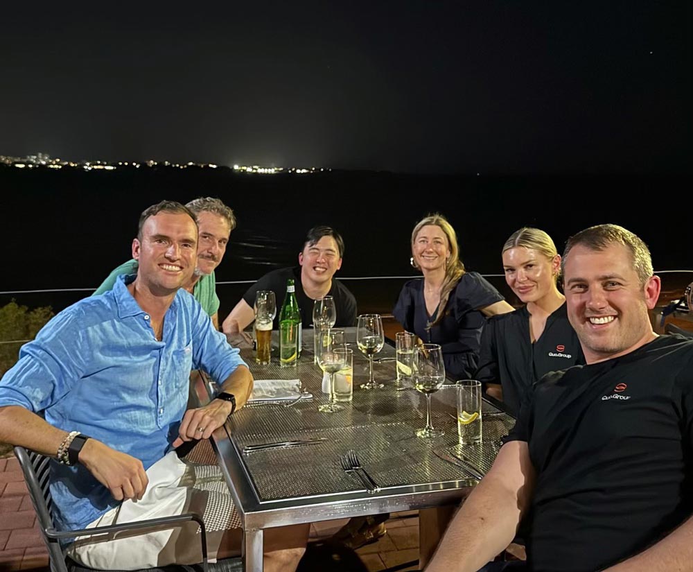 Heartbeat Digital and Quo Group dinner in Darwin at the AAPM Conference